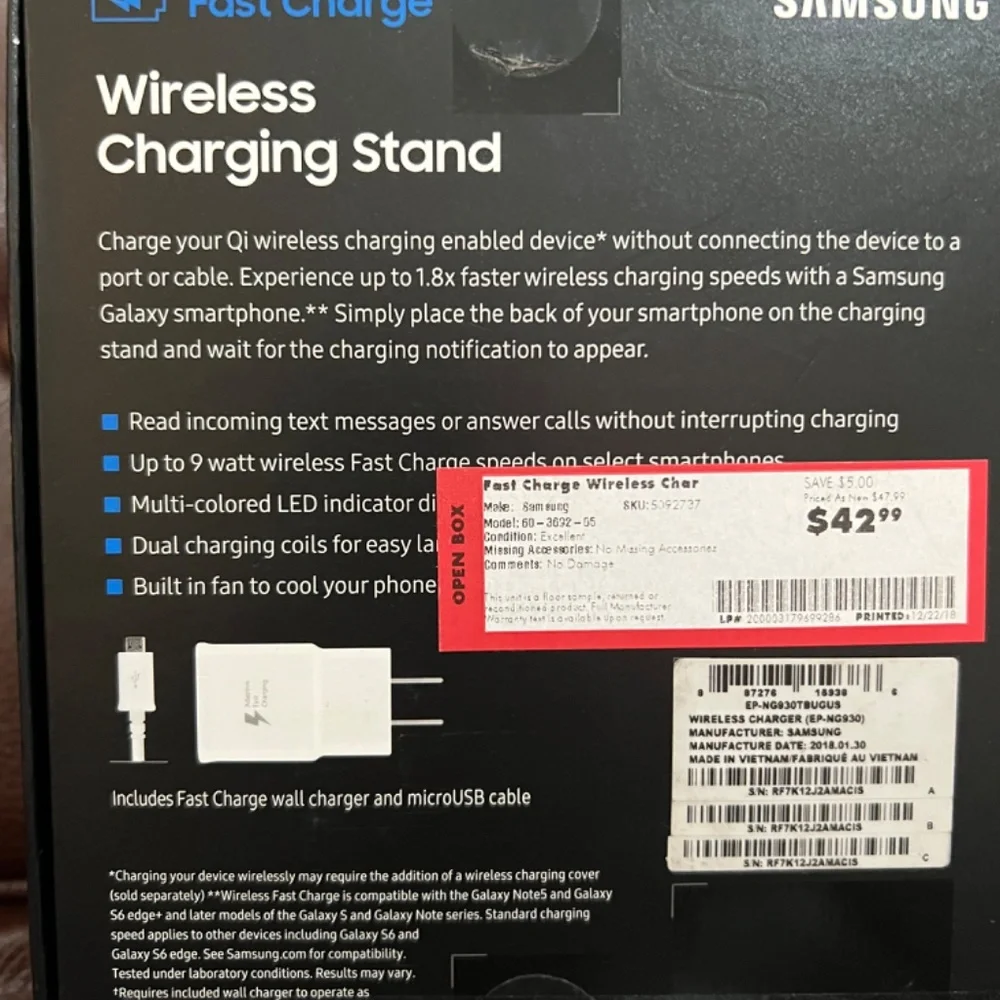 Samsung Wireless Charging Station